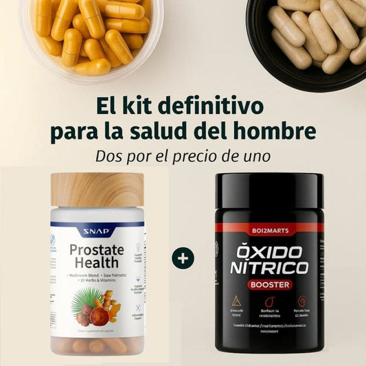 COMBO OXIDO NITRICO + PROSTATE HEALTH/ POTENCIA MASCULINA