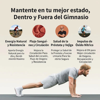 COMBO OXIDO NITRICO + PROSTATE HEALTH/ POTENCIA MASCULINA